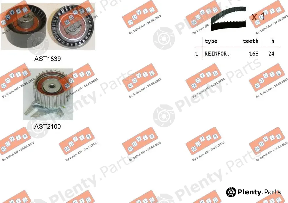 Movis ASTK0947 — Timing Belt Kit