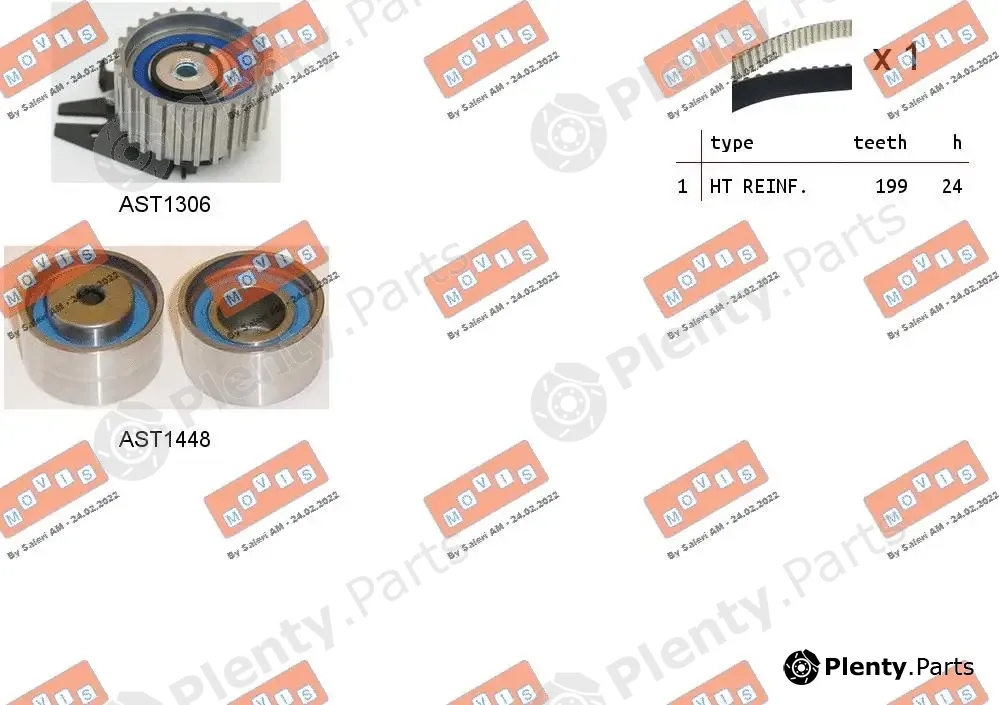 Movis ASTK1088 — Timing Belt Kit