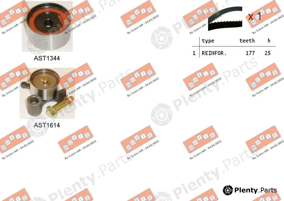 Movis ASTK1274 — Timing Belt Kit