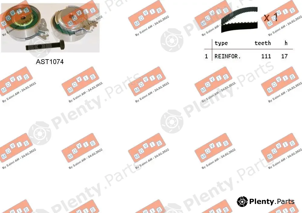 Movis ASTK0813 — Timing Belt Kit
