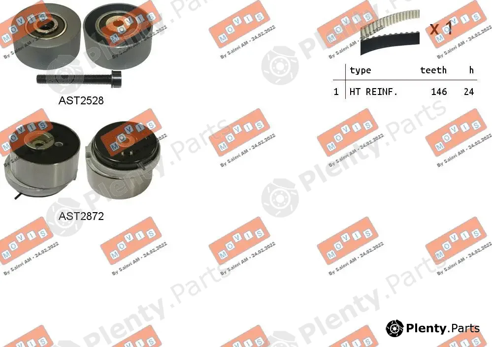 Movis ASTK1111 — Timing Belt Kit