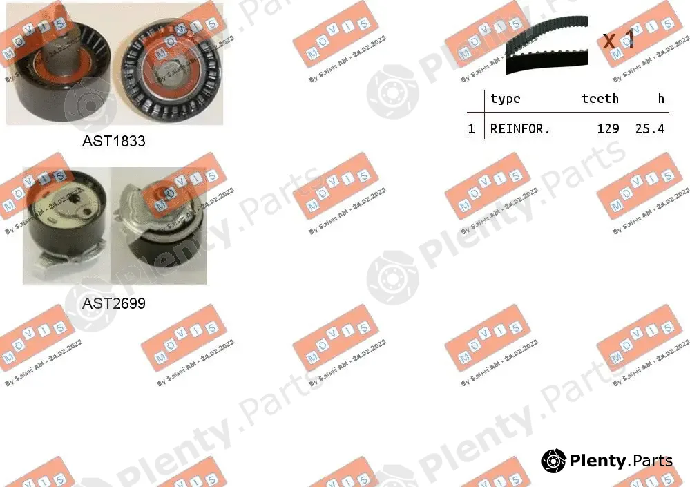 Movis ASTK1210 — Timing Belt Kit