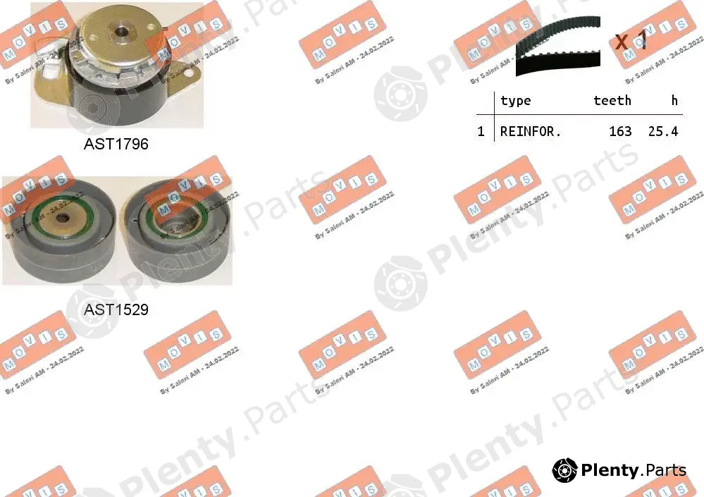 Movis ASTK0905 — Timing Belt Kit