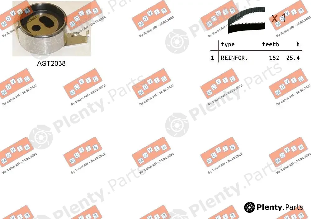 Movis ASTK1219 — Timing Belt Kit