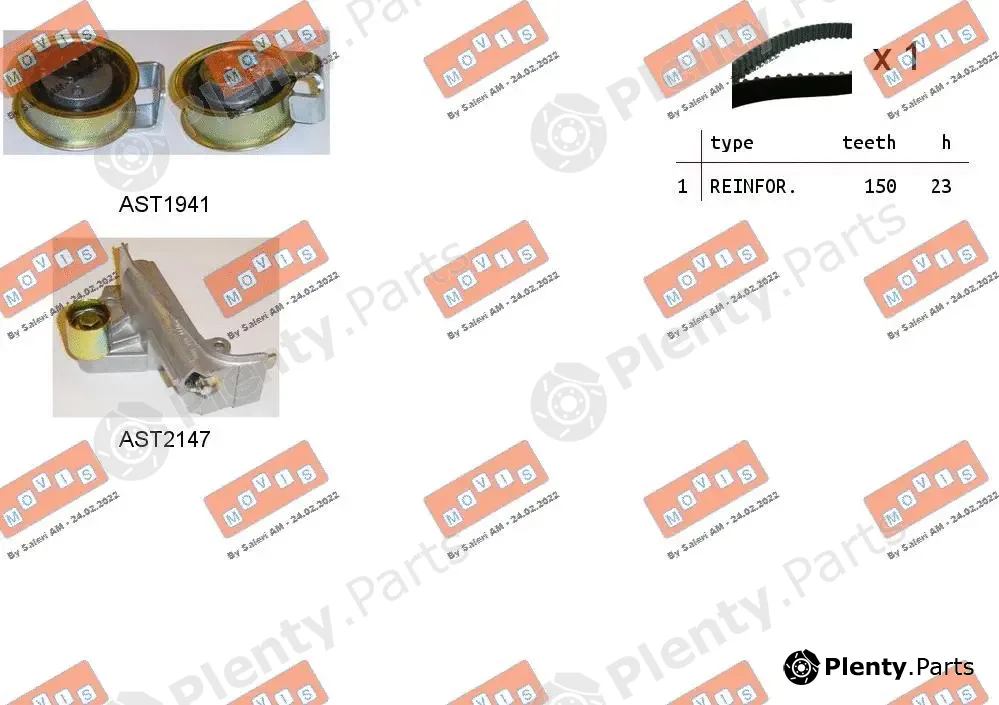 Movis ASTK1055 — Timing Belt Kit