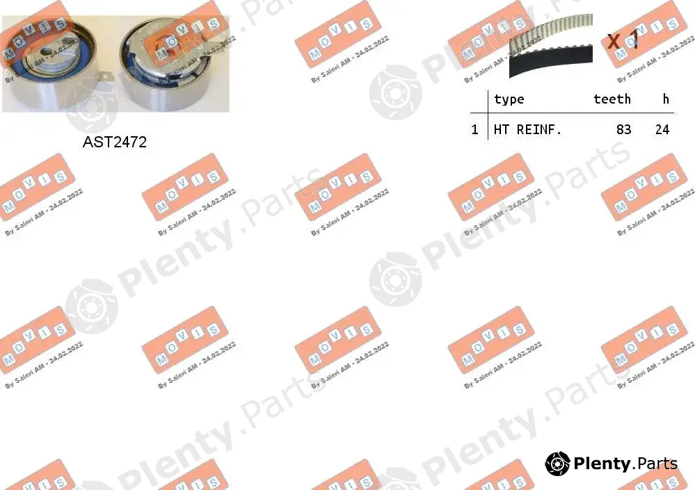 Movis ASTK1114 — Timing Belt Kit