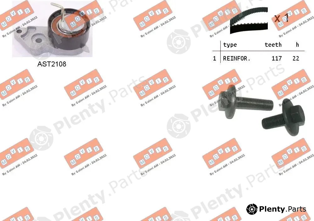 Movis ASTK0869 — Timing Belt Kit