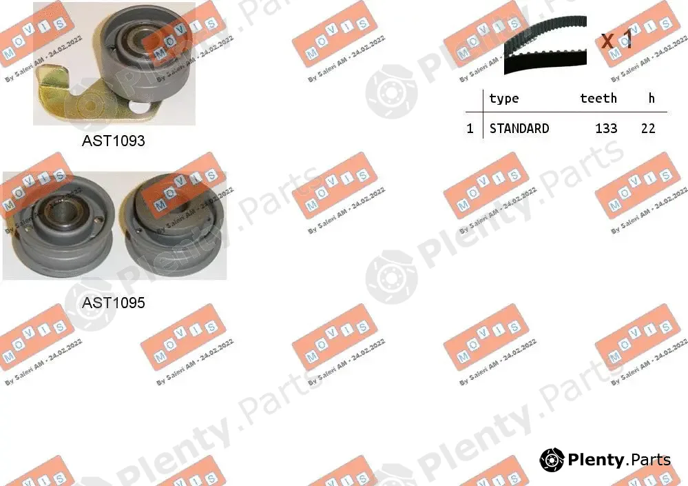 Movis ASTK0973 — Timing Belt Kit