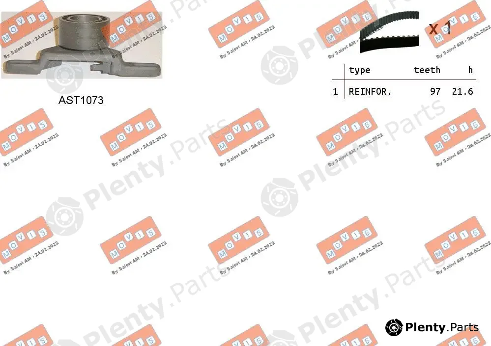 Movis ASTK0891 — Timing Belt Kit