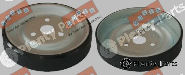 Movis AST3407 — Deflection/Guide Pulley, V-ribbed belt