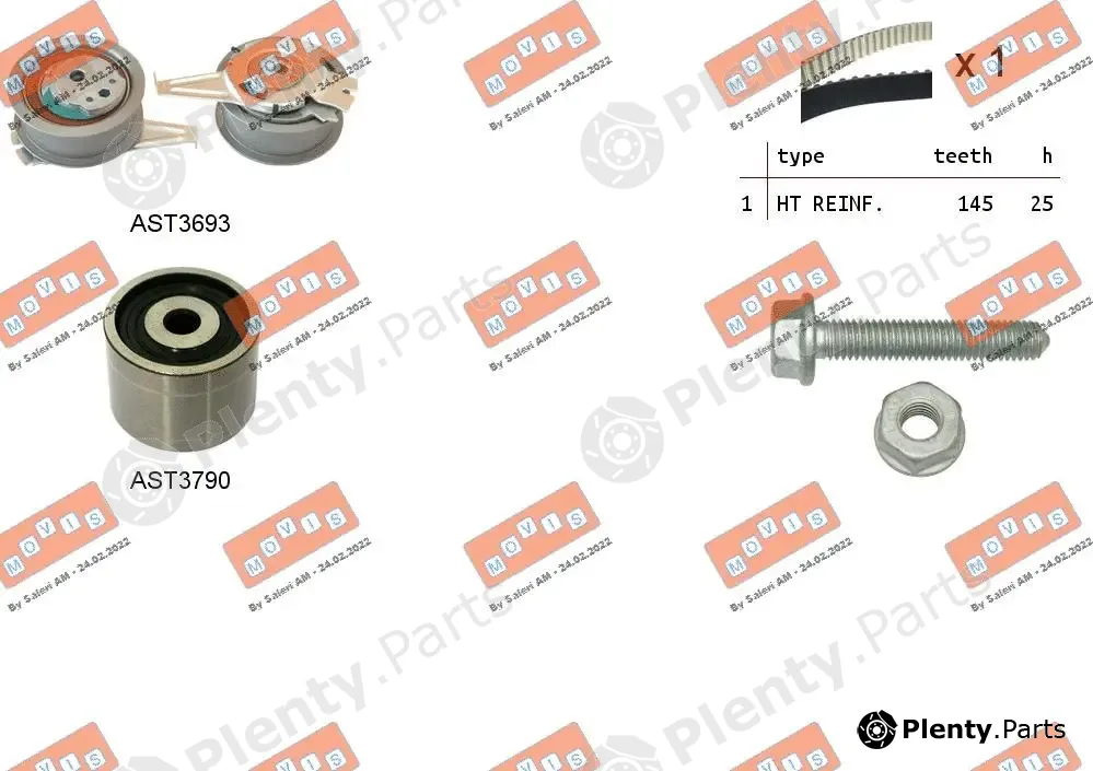 Movis ASTK1181 — Timing Belt Kit