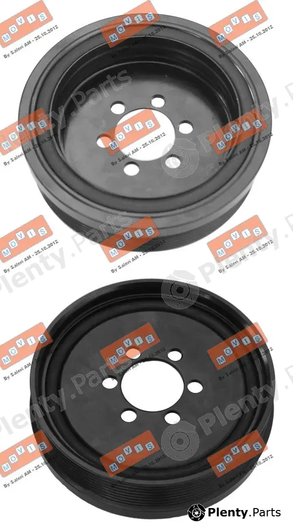 Movis AST9297 — Belt Pulley, crankshaft