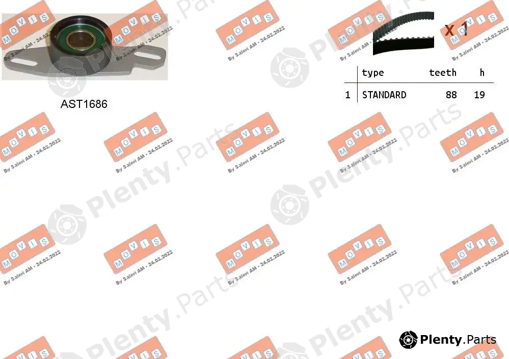 Movis ASTK1059 — Timing Belt Kit