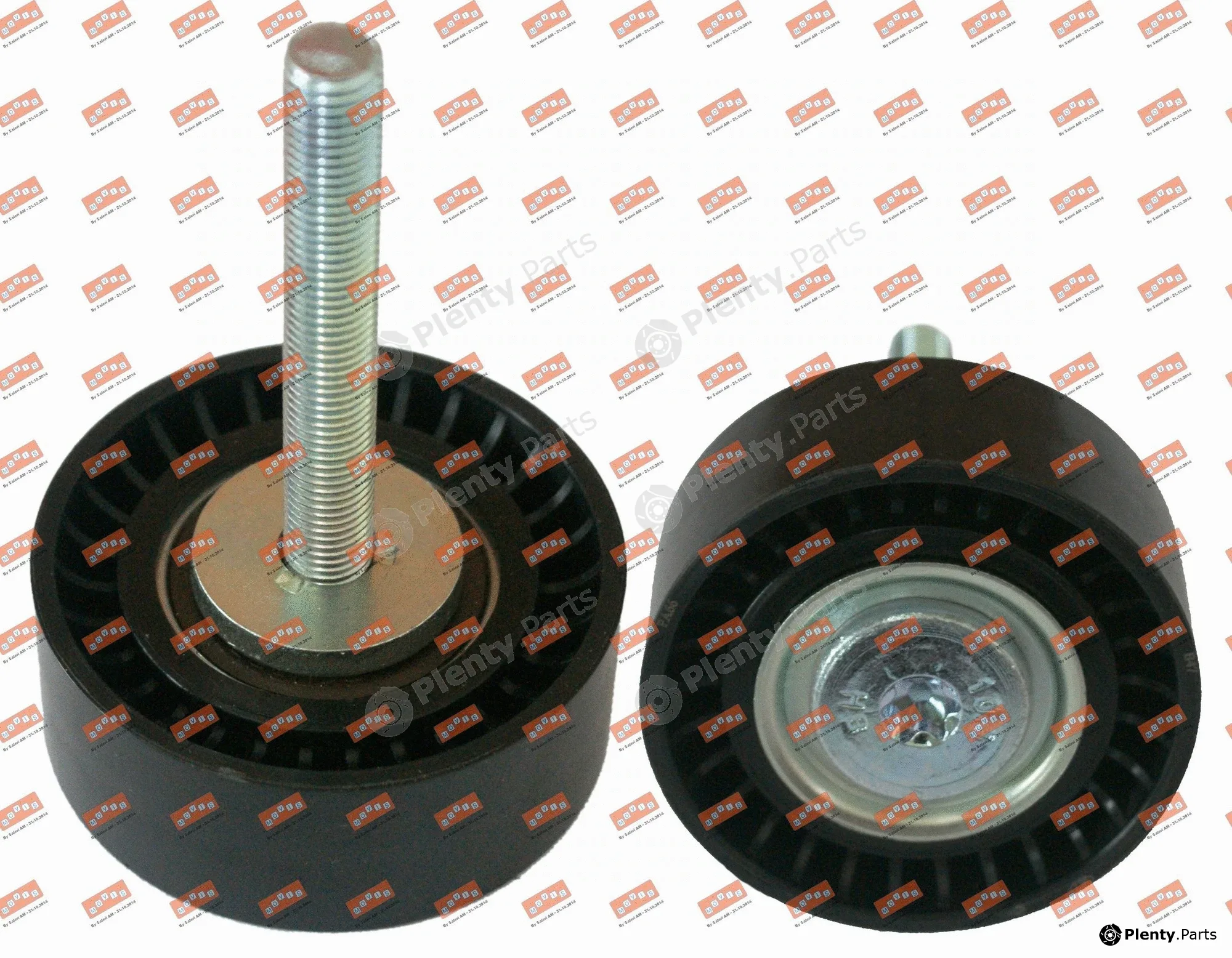 Movis AST3322 — Deflection/Guide Pulley, V-ribbed belt