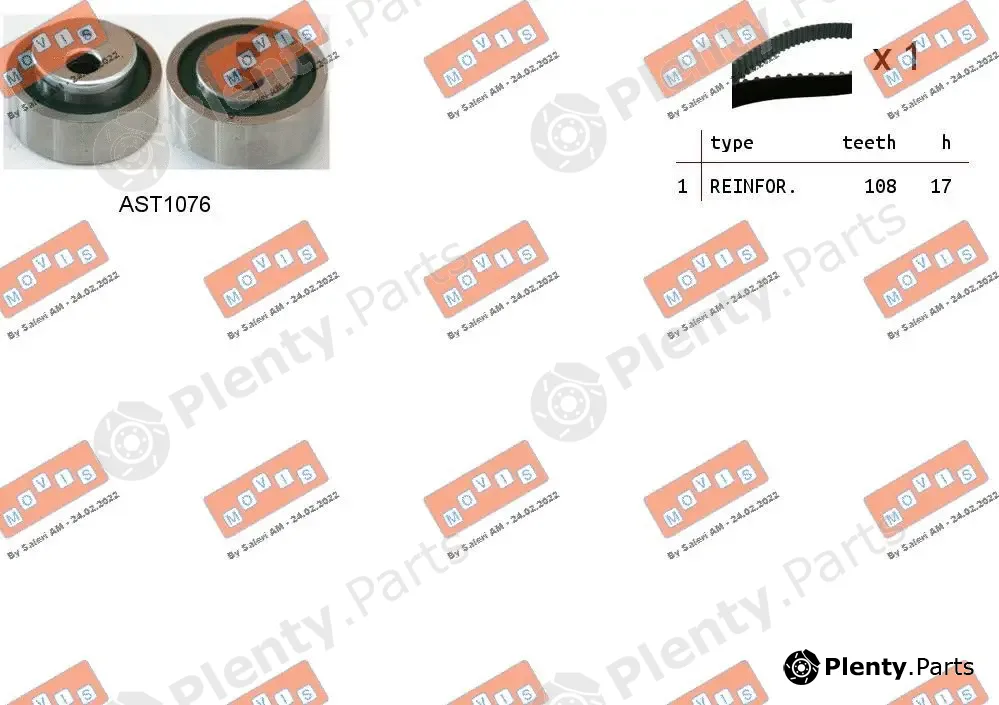 Movis ASTK0812 — Timing Belt Kit