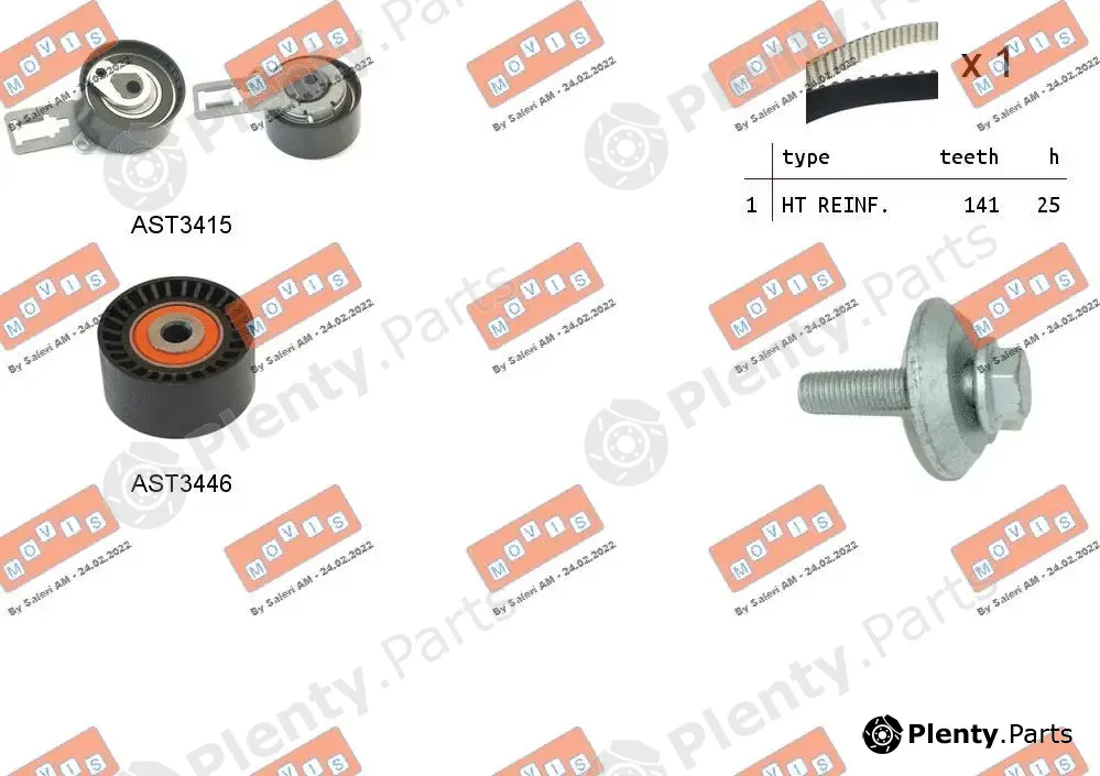 Movis ASTK1148 — Timing Belt Kit