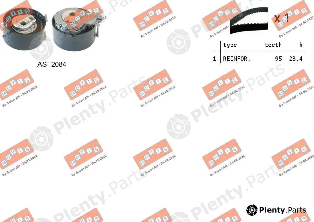 Movis ASTK0922 — Timing Belt Kit