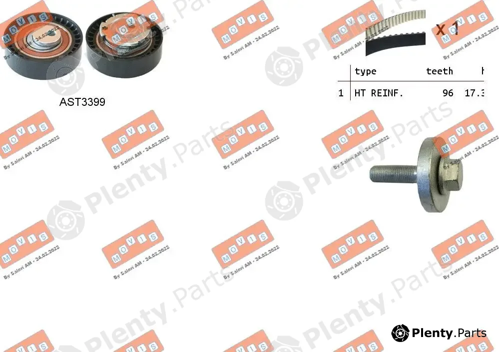 Movis ASTK1130 — Timing Belt Kit