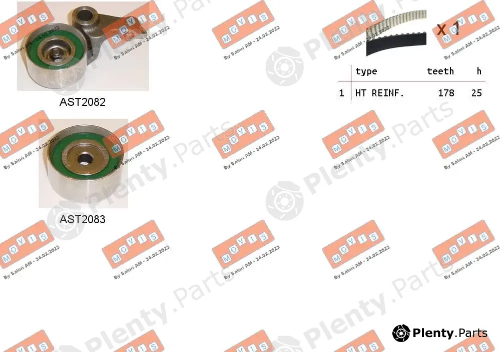 Movis ASTK0956 — Timing Belt Kit