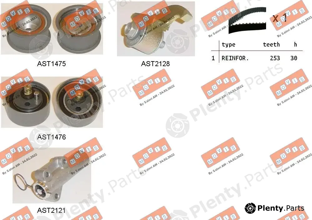 Movis ASTK1051 — Timing Belt Kit