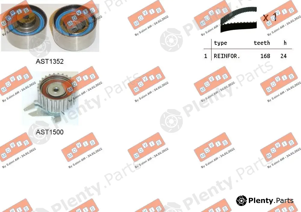 Movis ASTK1042 — Timing Belt Kit
