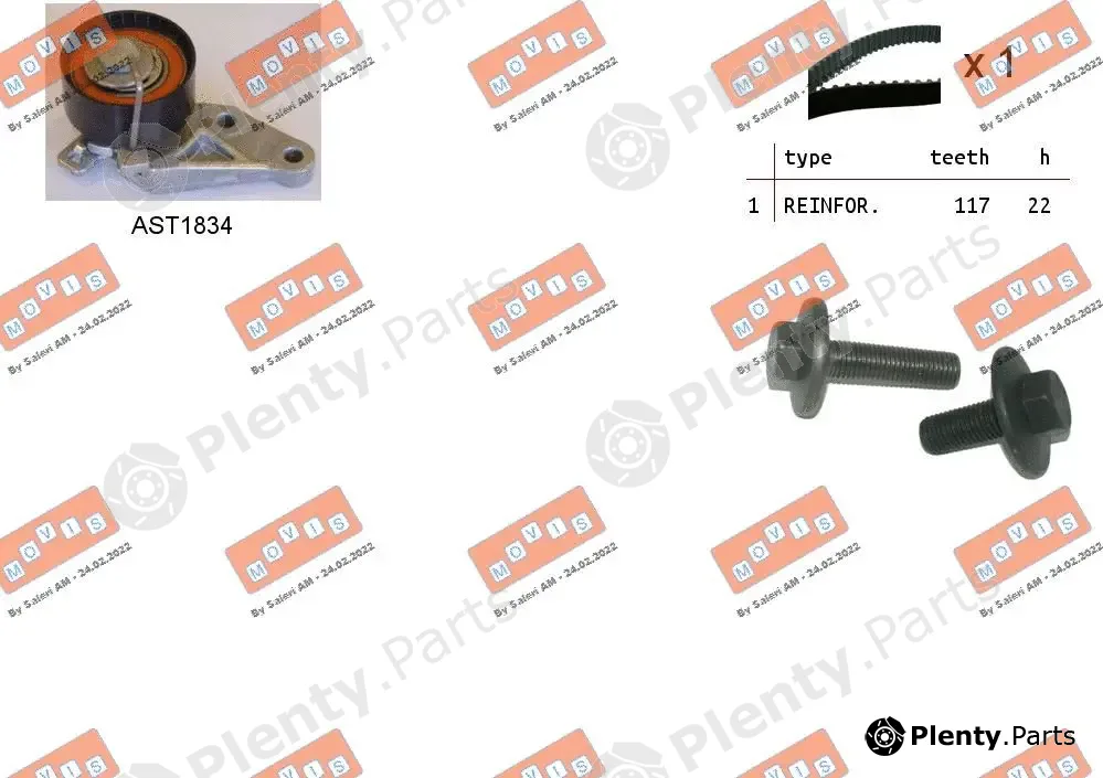 Movis ASTK0855 — Timing Belt Kit