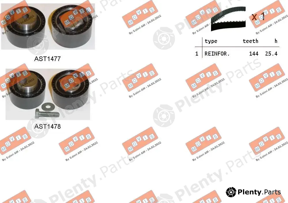 Movis ASTK1085 — Timing Belt Kit