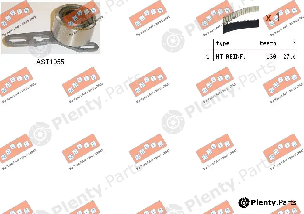 Movis ASTK1161 — Timing Belt Kit