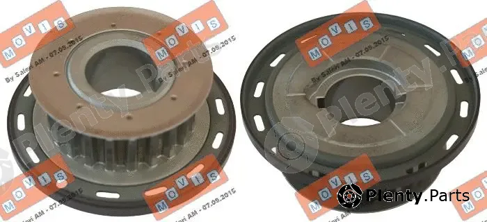 Movis AST3715 — Deflection/Guide Pulley, timing belt