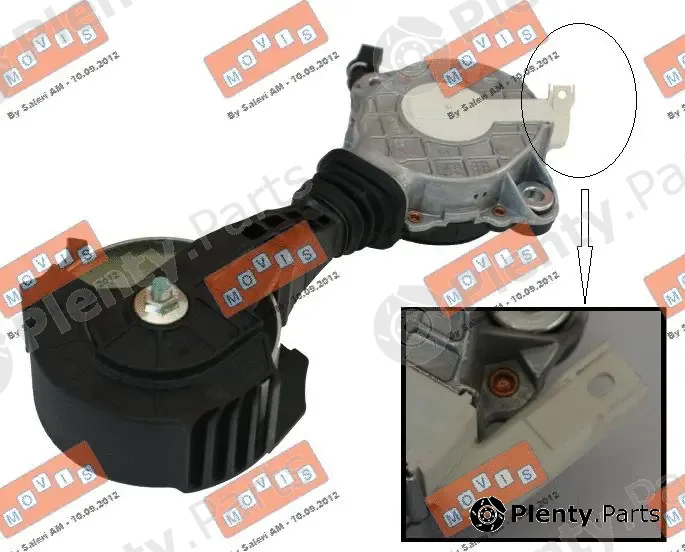 Movis AST3031 — Belt Tensioner, V-ribbed belt