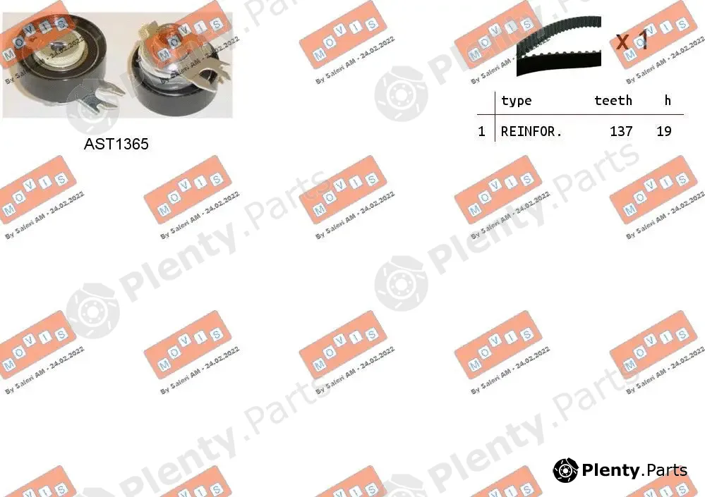 Movis ASTK0854 — Timing Belt Kit
