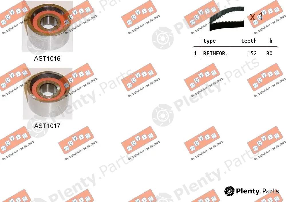 Movis ASTK0831 — Timing Belt Kit