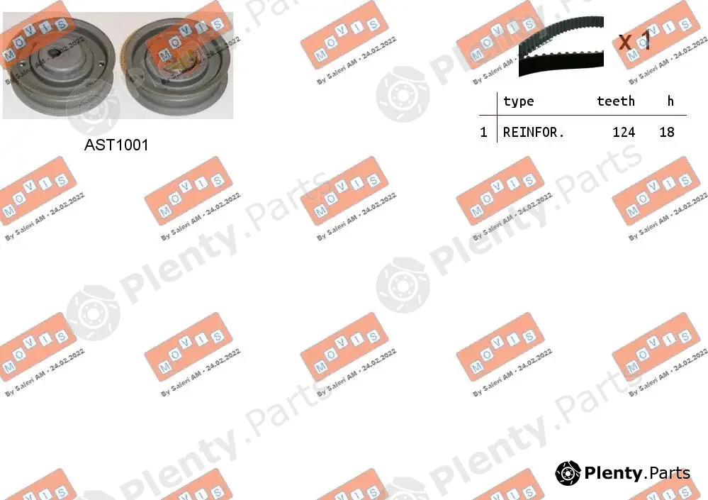 Movis ASTK1039 — Timing Belt Kit