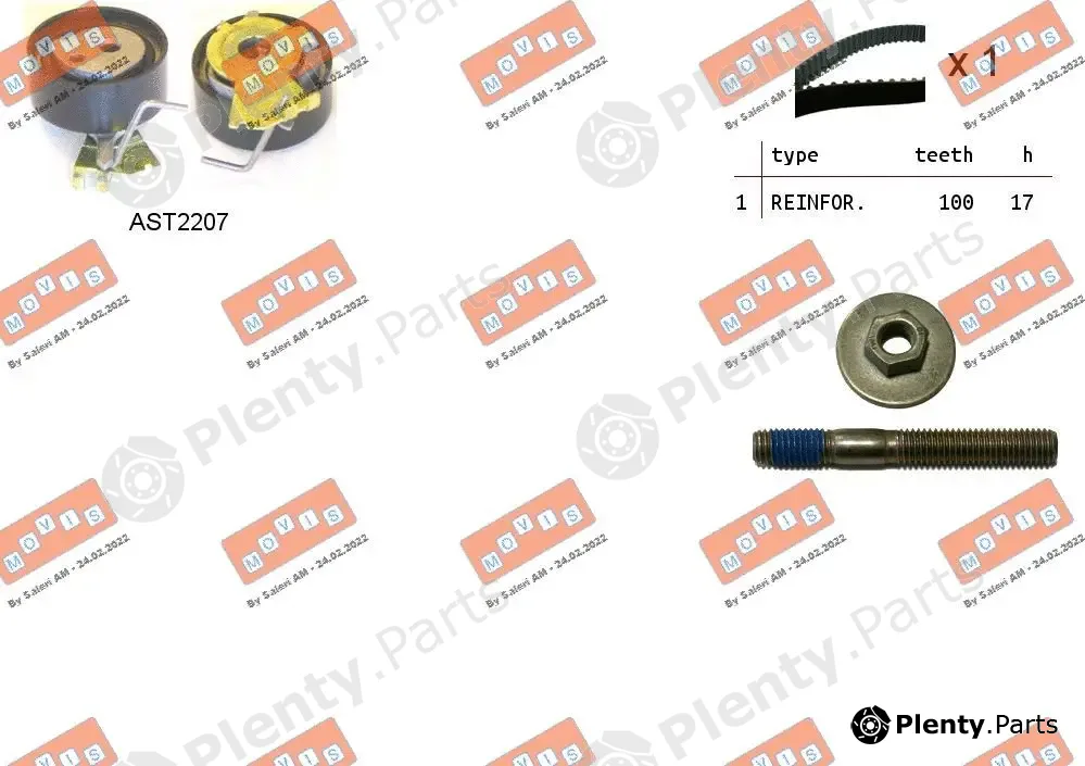 Movis ASTK0858 — Timing Belt Kit