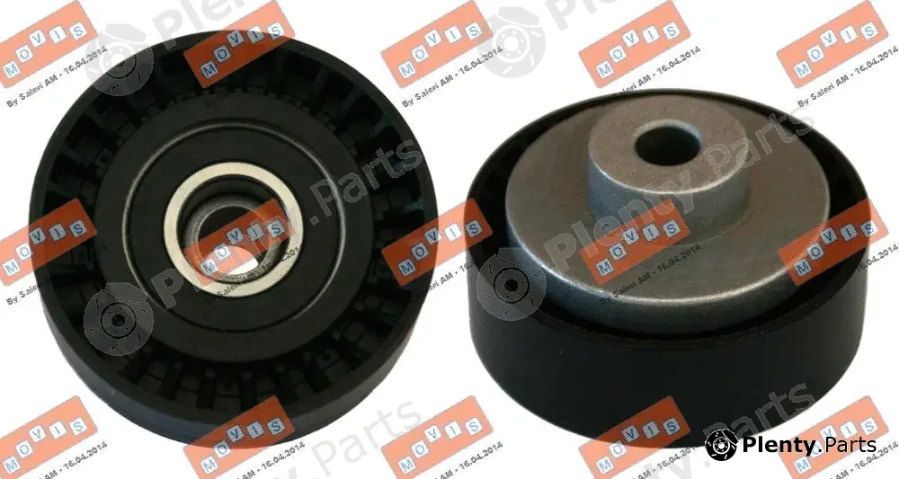 Movis AST2897 — Deflection/Guide Pulley, V-ribbed belt