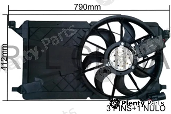 RPL Quality APELFD5034 — Fan, engine cooling