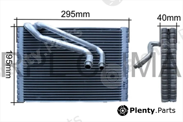 RPL Quality APEVFT0022 — Evaporator, air conditioning