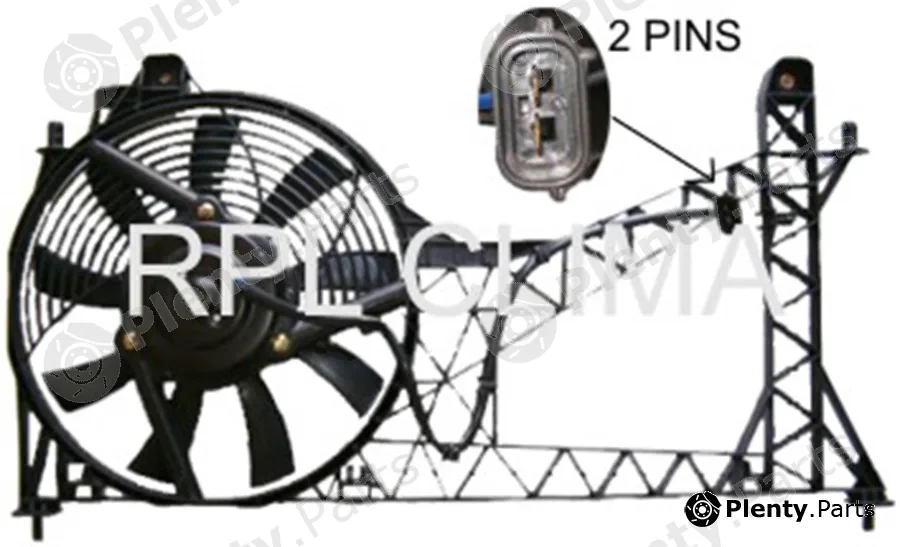 RPL Quality APELRO0002 — Fan, engine cooling