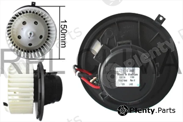 RPL Quality APVTAR0008 — Electric Motor, interior blower