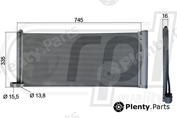 RPL Quality APCDPR5007 — Condenser, air conditioning