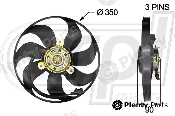 RPL Quality APELVW5020 — Fan, engine cooling