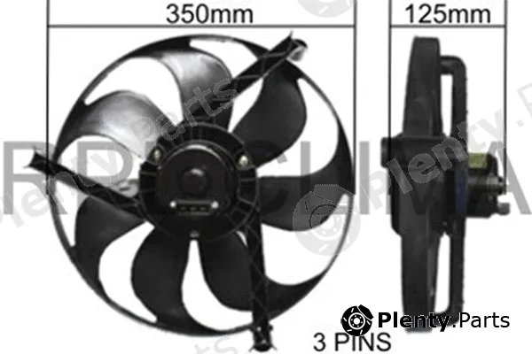 RPL Quality APELVW0007 — Fan, engine cooling