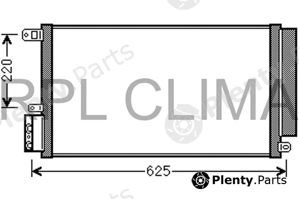RPL Quality APCDAR0024 — Condenser, air conditioning