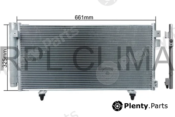 RPL Quality APCDSR5018 — Condenser, air conditioning