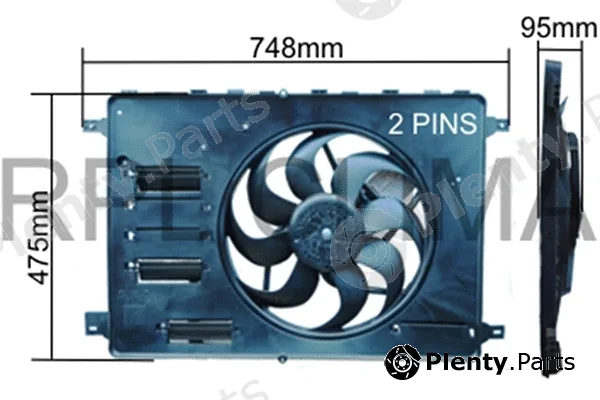 RPL Quality APELFD0029 — Fan, engine cooling