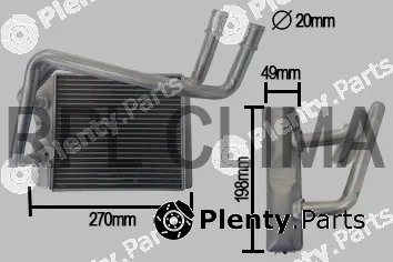 RPL Quality APCHVW5007 — Heat Exchanger, interior heating