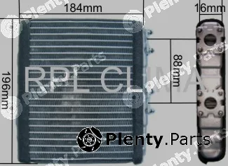 RPL Quality APCHNI1001 — Heat Exchanger, interior heating