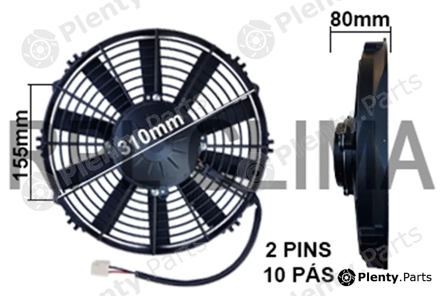 RPL Quality APEL501112A — Fan, engine cooling