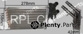 RPL Quality APCHRE1014 — Heat Exchanger, interior heating
