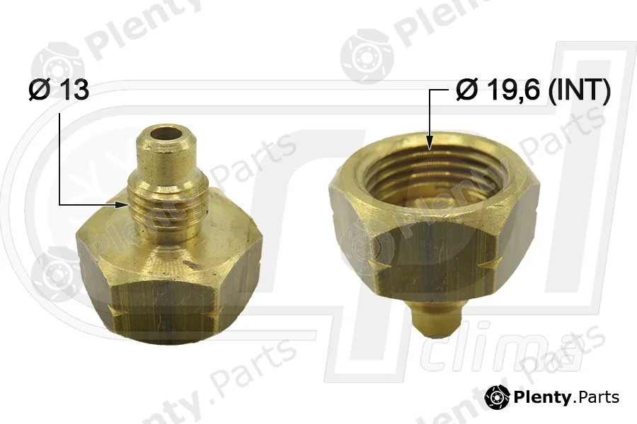 RPL Quality APFR200033 — Adapter, refrigerant bottle